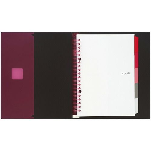  まとめ マルマン バインダー クラルテ プラスチックバインダー A 5 ピンク F 414 08 個別ホルダー ファイル バインダー ケース