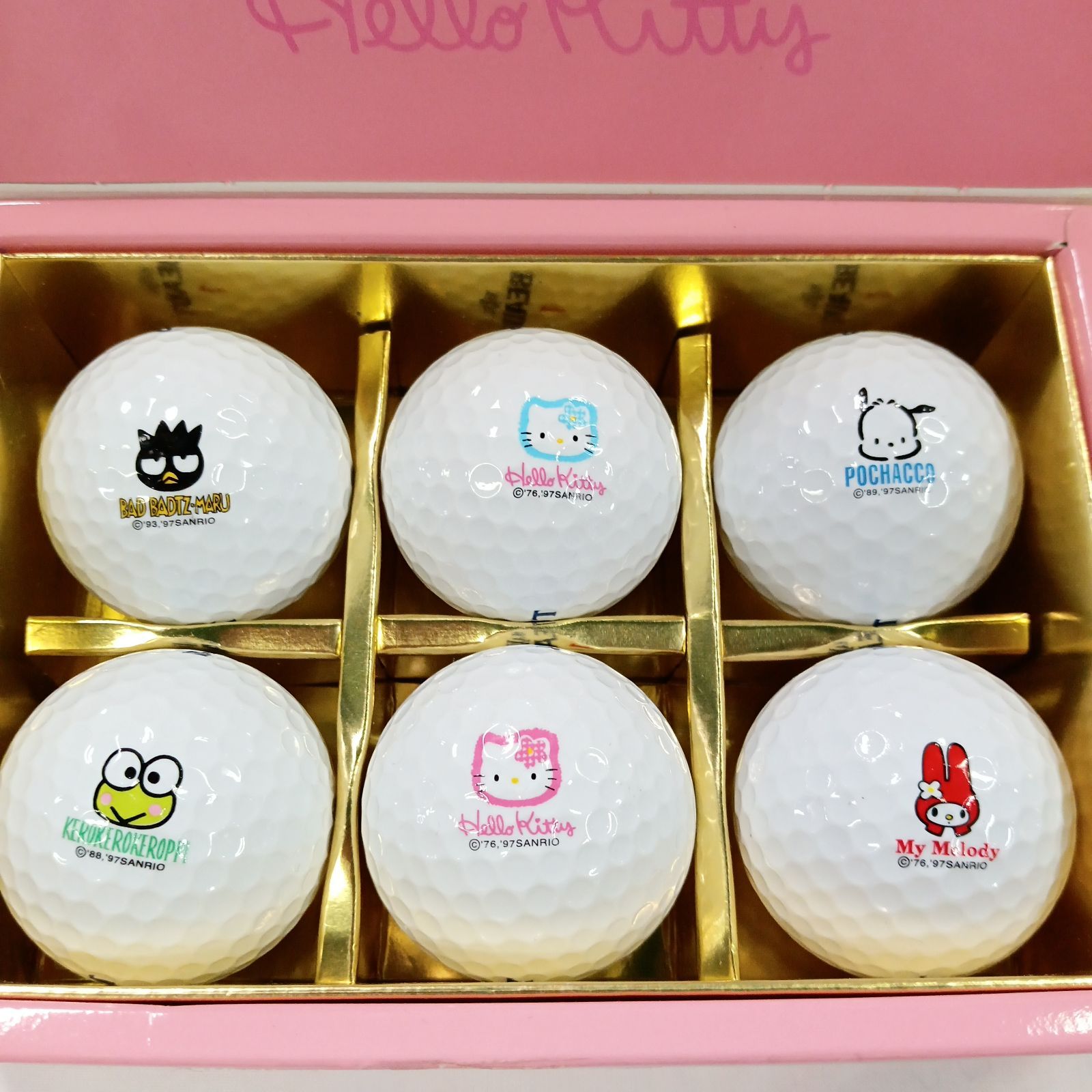 DUNLOP SANRIO CHARACTERS GOLF BALL ゴルフボールセット - メルカリ