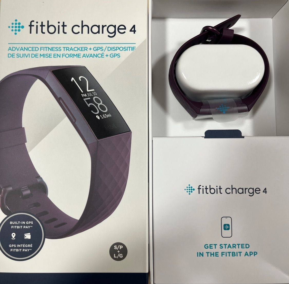 展示品未使用】Fitbit Charge4 ローズウッド FB417BYBY-FRCJK L/Sサイズ - メルカリ