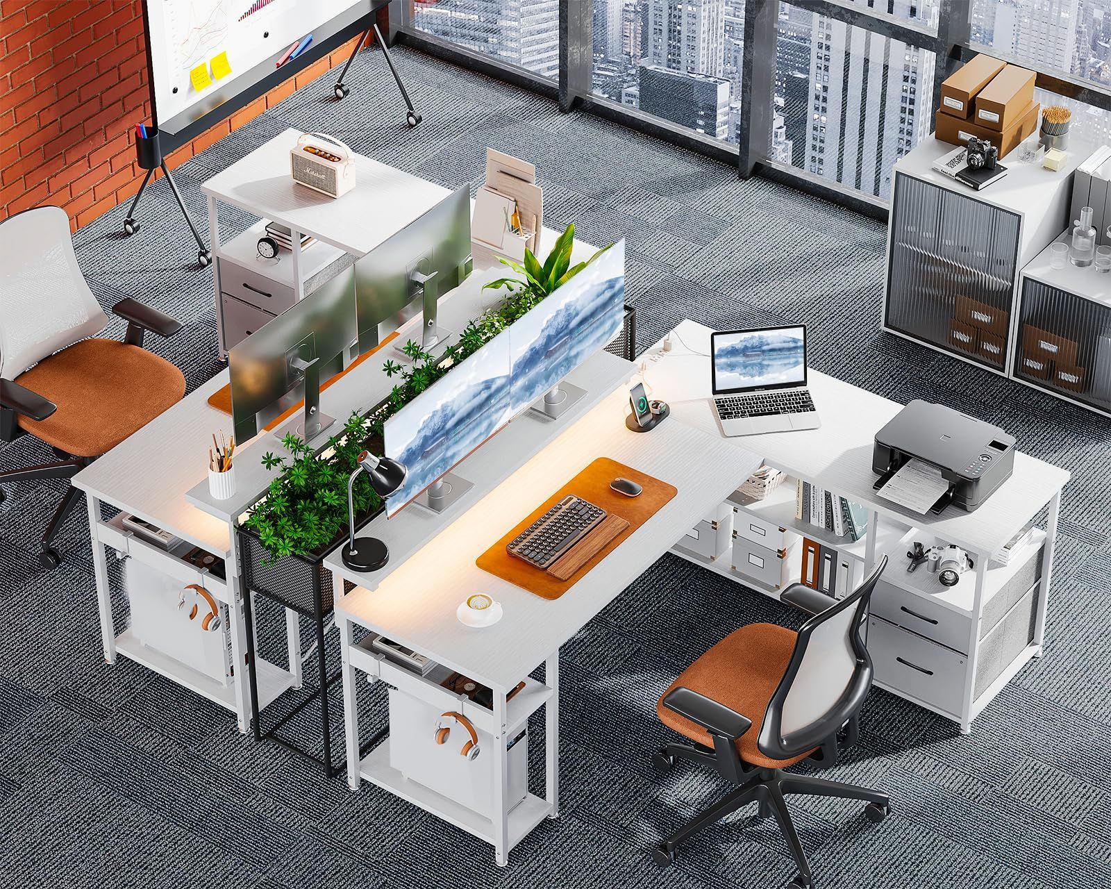 オフィスデスク 組立簡単