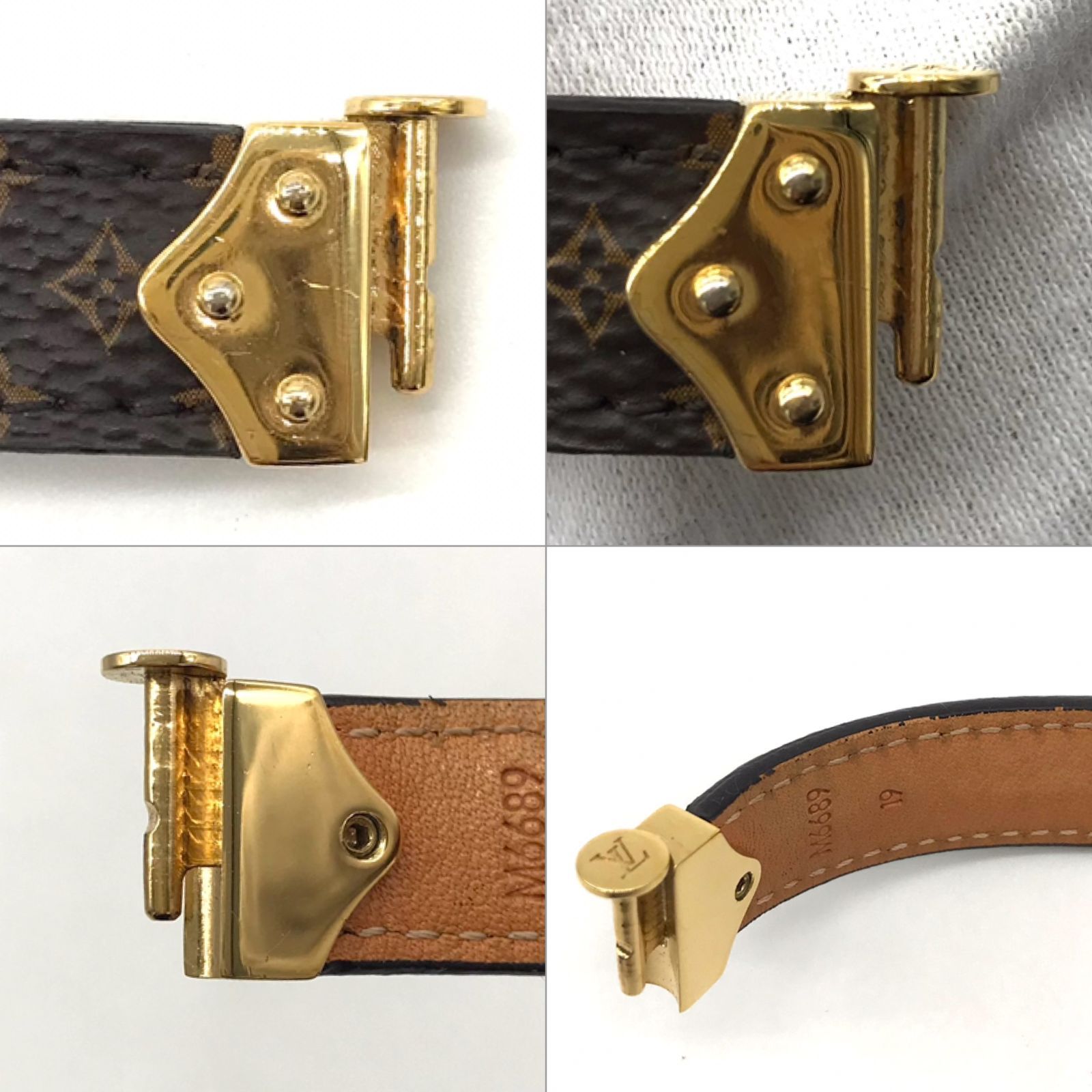 ▽LOUIS VUITTON/ルイヴィトン モノグラム ブラスレ スピリット 