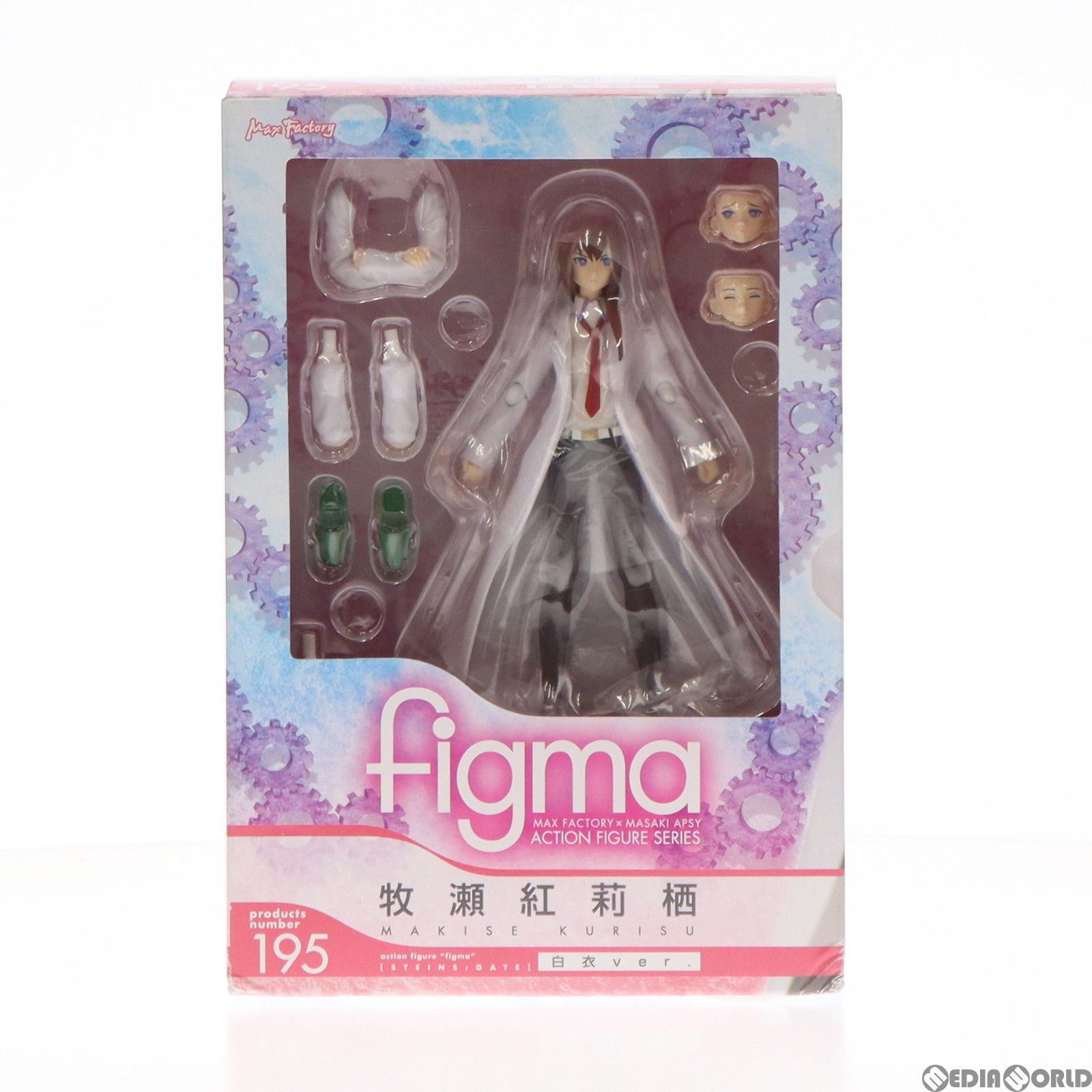 figma(フィグマ) 195 牧瀬紅莉栖(まきせくりす) 白衣ver. STEINS;GATE(シュタインズ・ゲート) 完成品 可動フィギュア  マックスファクトリー - メルカリ