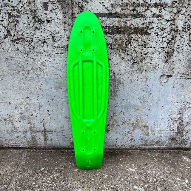 【ペニースケートボード】22インチ用純正デッキ CLASSIC DECK　FLURO GREEN