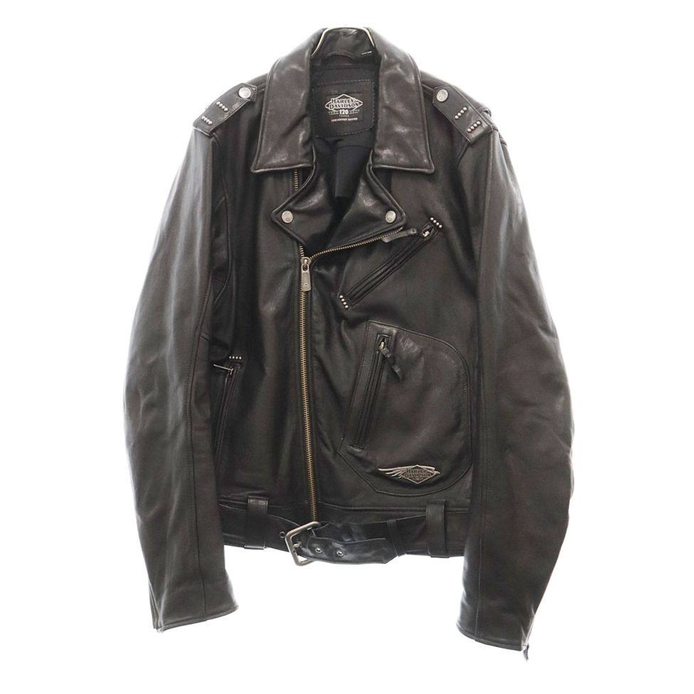 【限定】ハーレー120th Anniversary ダブルライダースジャケット 120周年記念レザージャケット（その他アウター）｜Harley