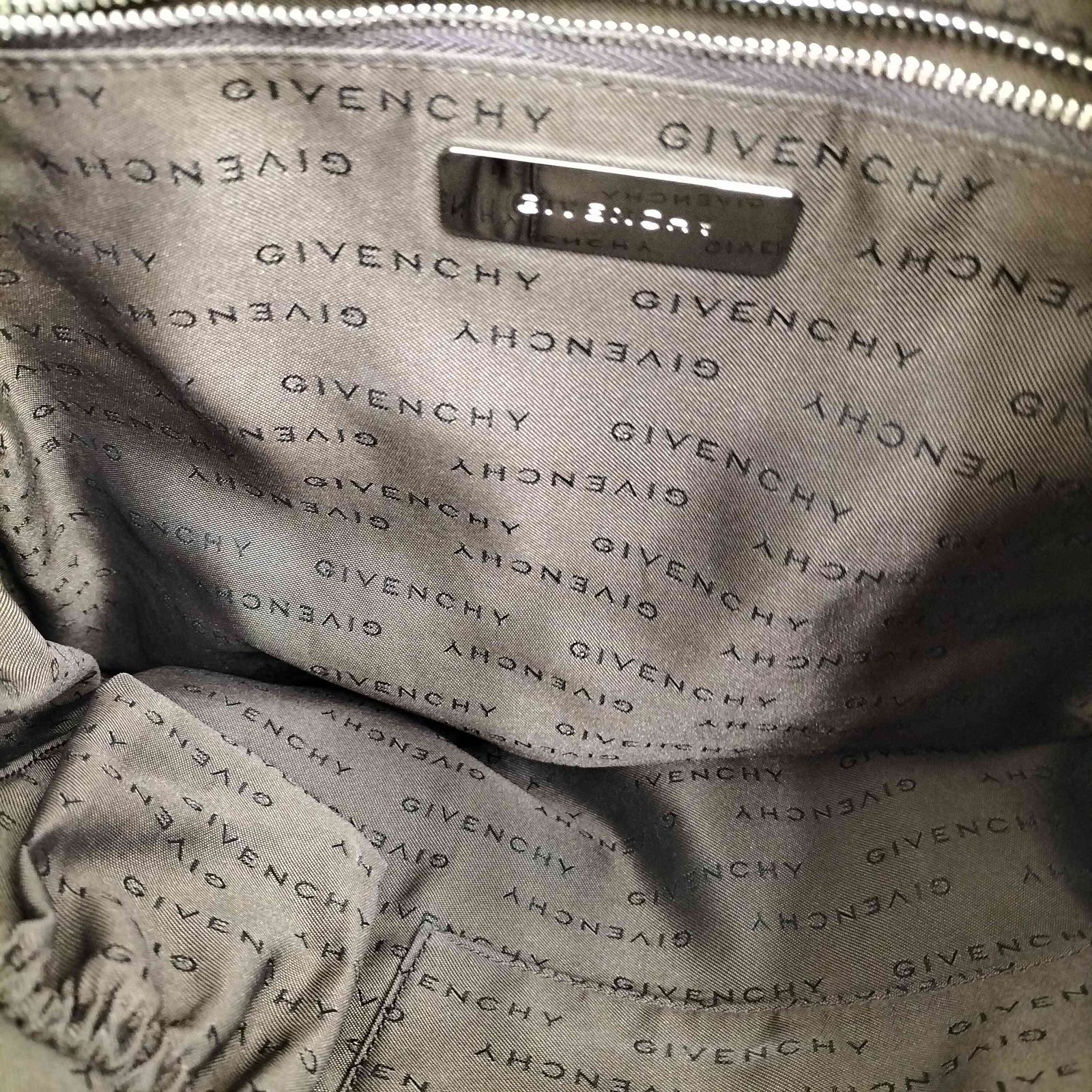 ジバンシィ GIVENCHY vintage 4G Pattern Nylon Tote Bag ロゴ