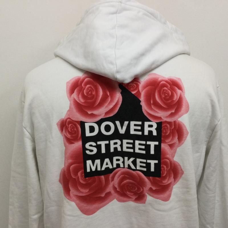 Bianca Chandon ビアンカシャンドン パーカー 長袖 DOVER STREET ドーバーストリートマーケット コラボ バラ・ローズプリント  プルオーバーパーカー - メルカリ