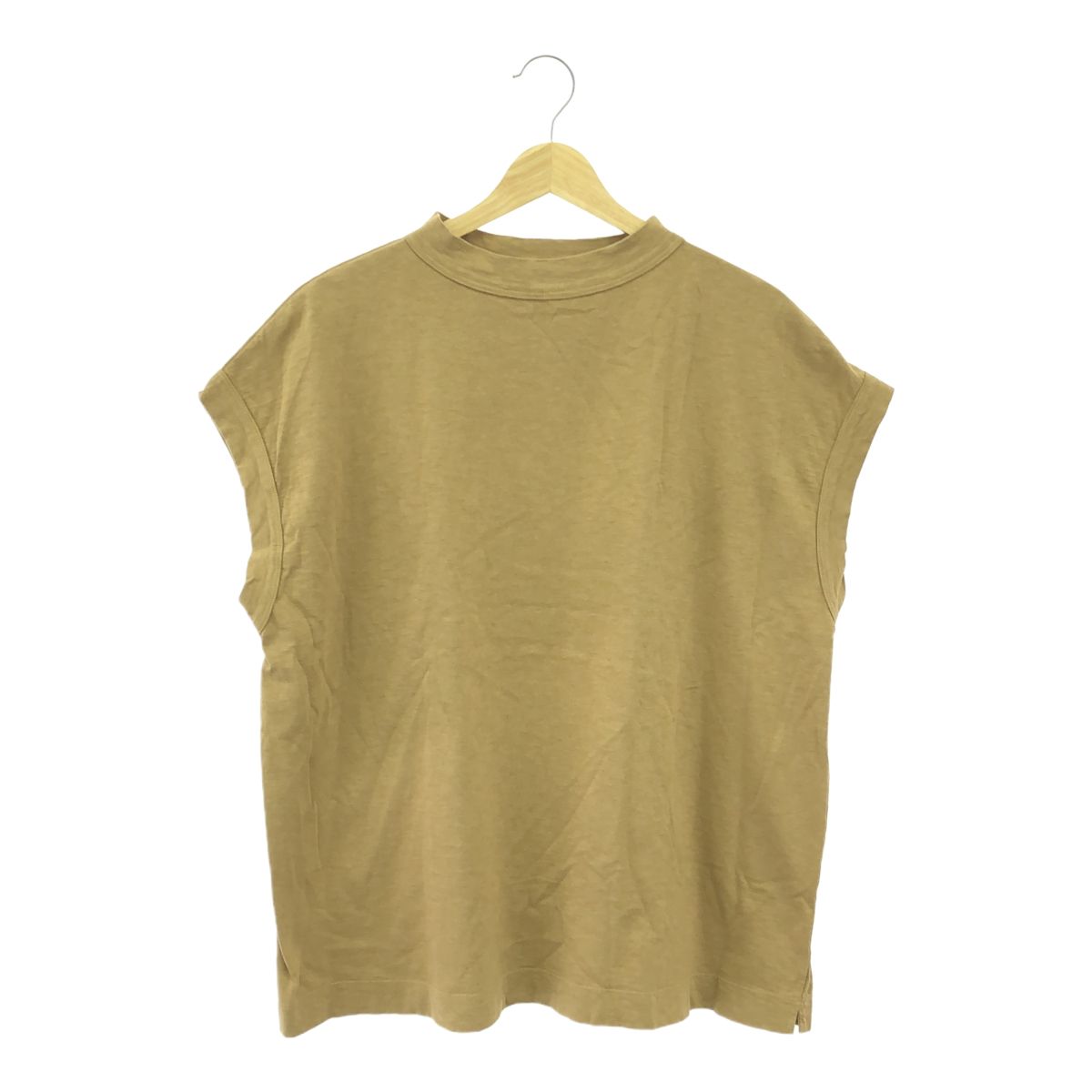 45R Tシャツベージュ 45R（フォーティファイブアール）の「スマアール刺繍の908