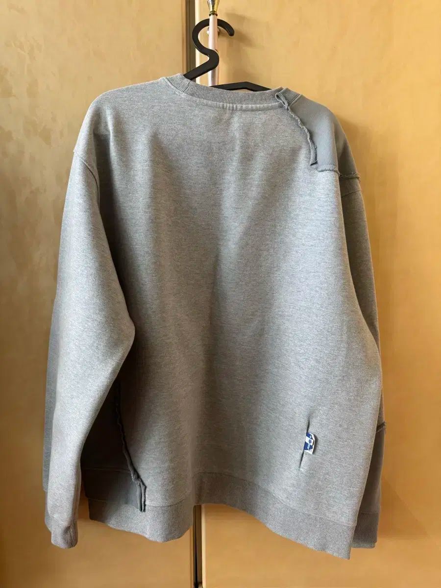 ADER ERROR ライトグレー フード付きパーカー Ader Error ロゴ