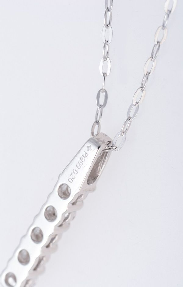 Pt999 950 ダイヤモンド ネックレス 品番n22-47 FORTGASGNV_COM_BR