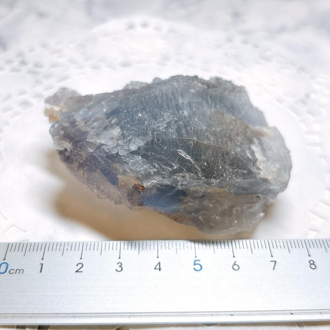 E13133】青色ホタル石 フローライト 原石 蛍石 Fluorite
