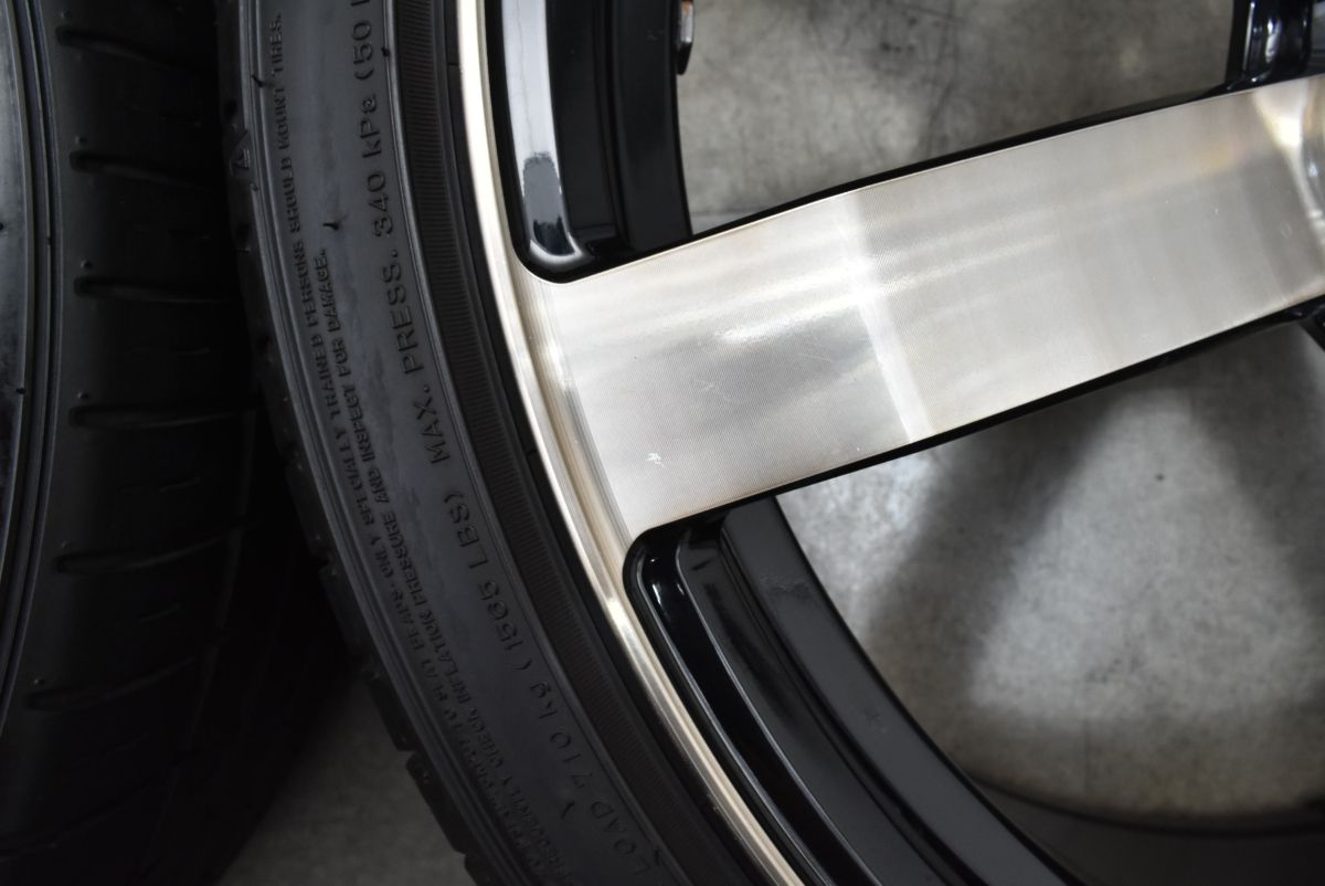 新商品続々入荷中！ 大口径 鍛造ホイール KUHL VERZ VRF01 21in 9.5J 30 PCD114.3 ファルケン 245 35R21 アルファード ヴェルファイア エルグランド