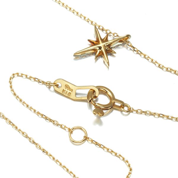 スタージュエリー ネックレス ダイヤ ダイヤモンド 0.06ct 