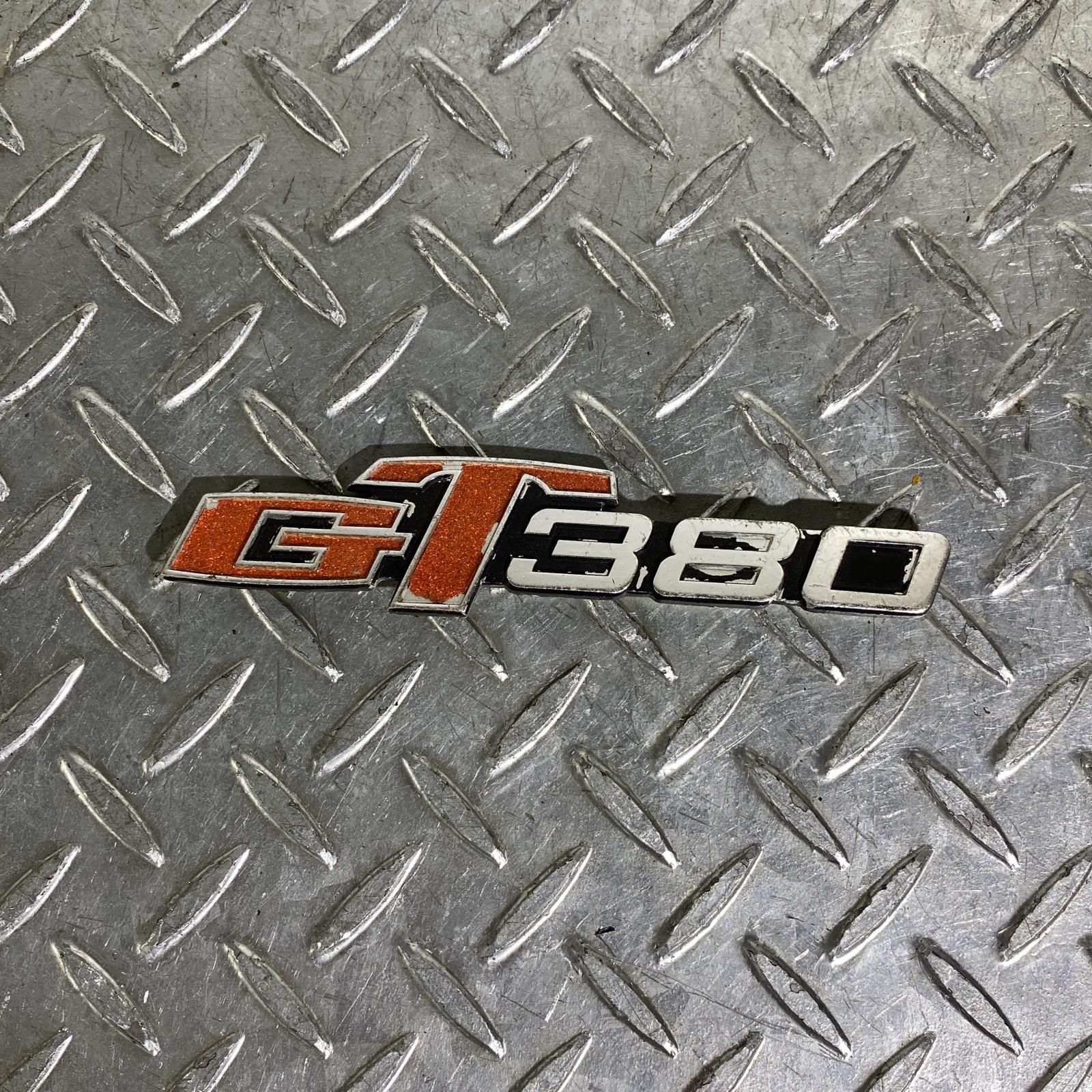 GT380 サイドカバーエンブレム GT380 サイドカバーエンブレム スズキ