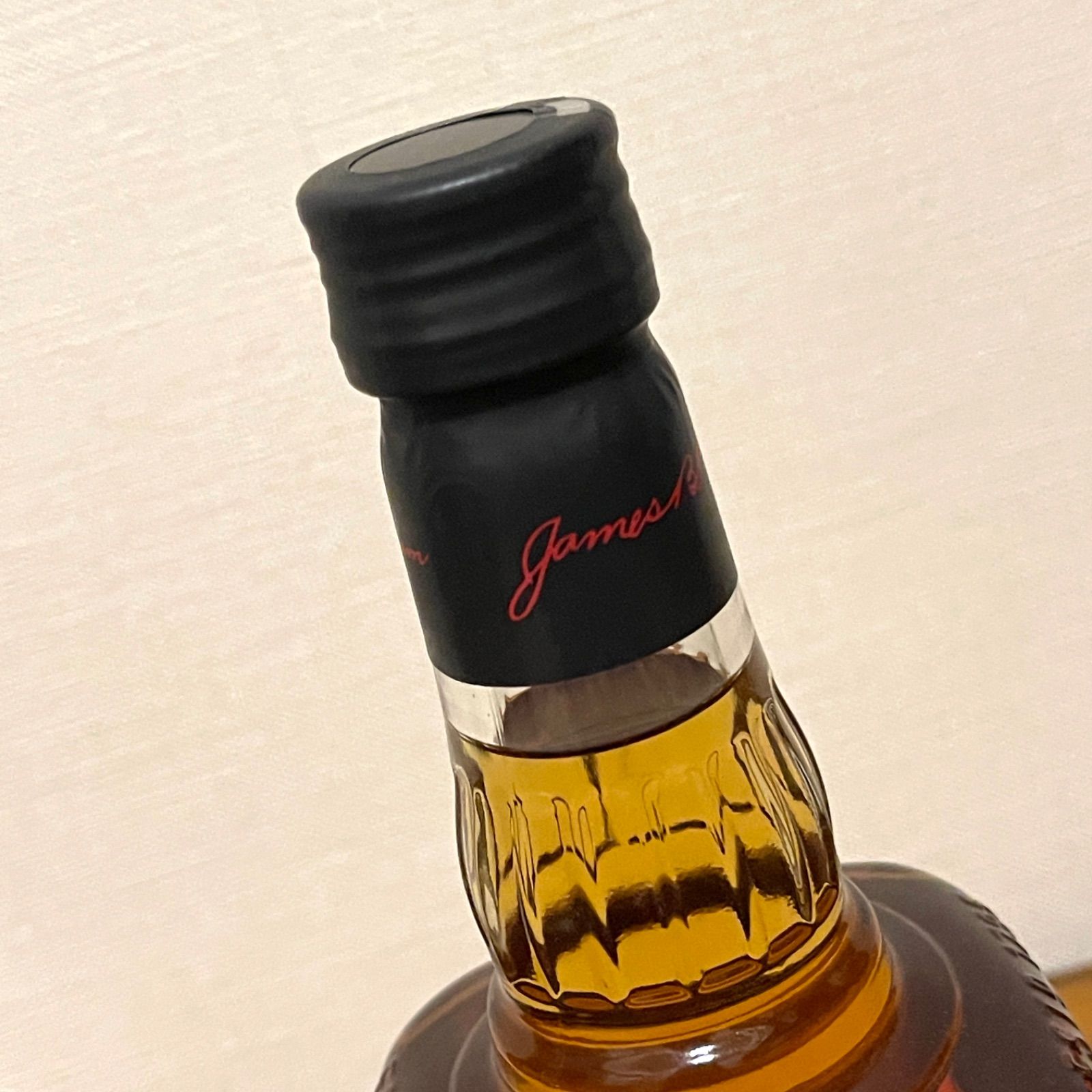 ジムビーム ラベル変遷 4本セット 現行・旧・旧旧・旧旧旧 ボトル比較