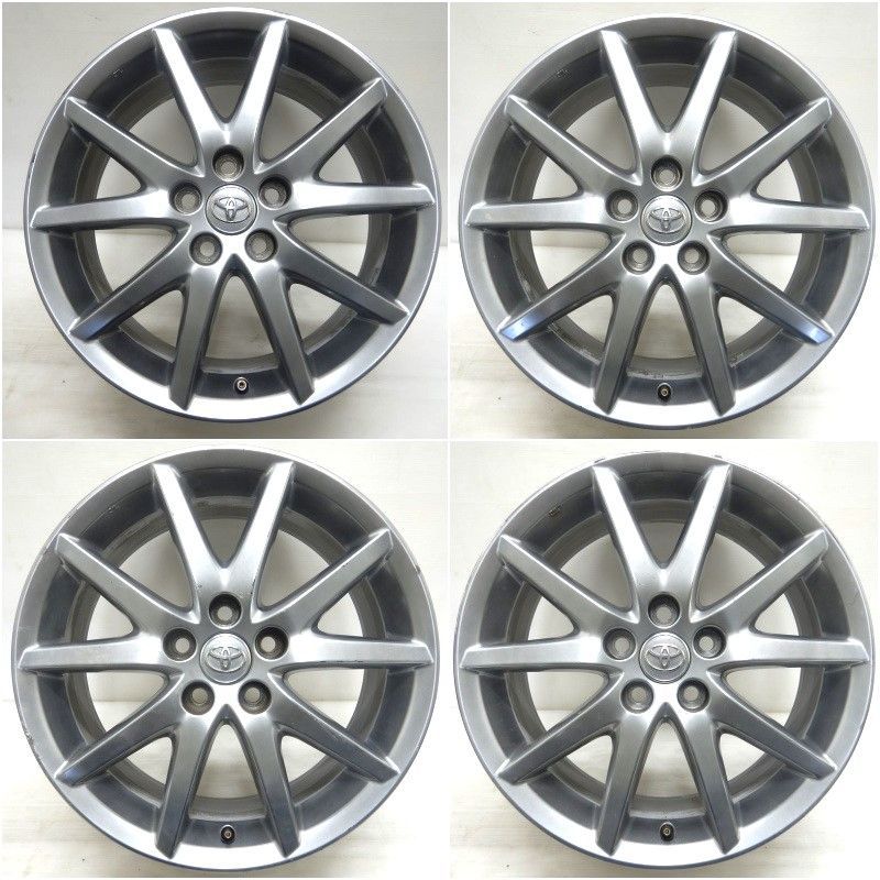 トヨタエスティマ純正ホイール　4本セット18インチ ACR50 TOYOTA トヨタ エスティマ 50系 2006~ アエラス 純正 中古