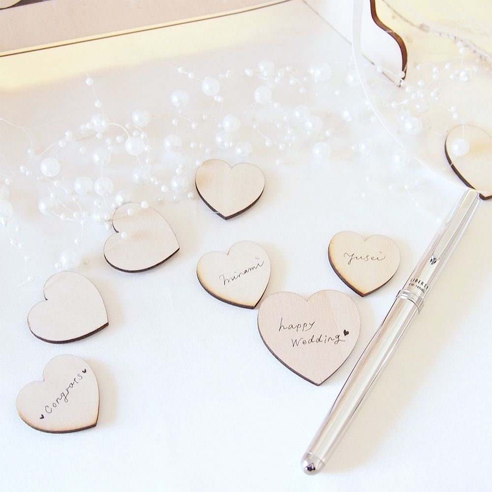 名入れ ウェディングドロップス ビスケット型 ゲスト５０名まで対応 クリスマス ゲスト参加型 寄せ書き ウェルカムスペース ゲストブック 芳名帳 結婚証明書 ドロップス ハート シンプル おしゃれ ナチュラル 手作りキット プレゼント お祝い 送別会