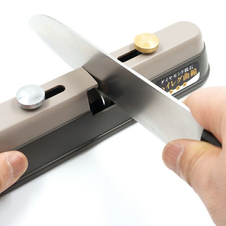 ショップ 竹内式ハイレグ曲線包丁研ぎ器 ダイヤモンドコーティング シャープナー