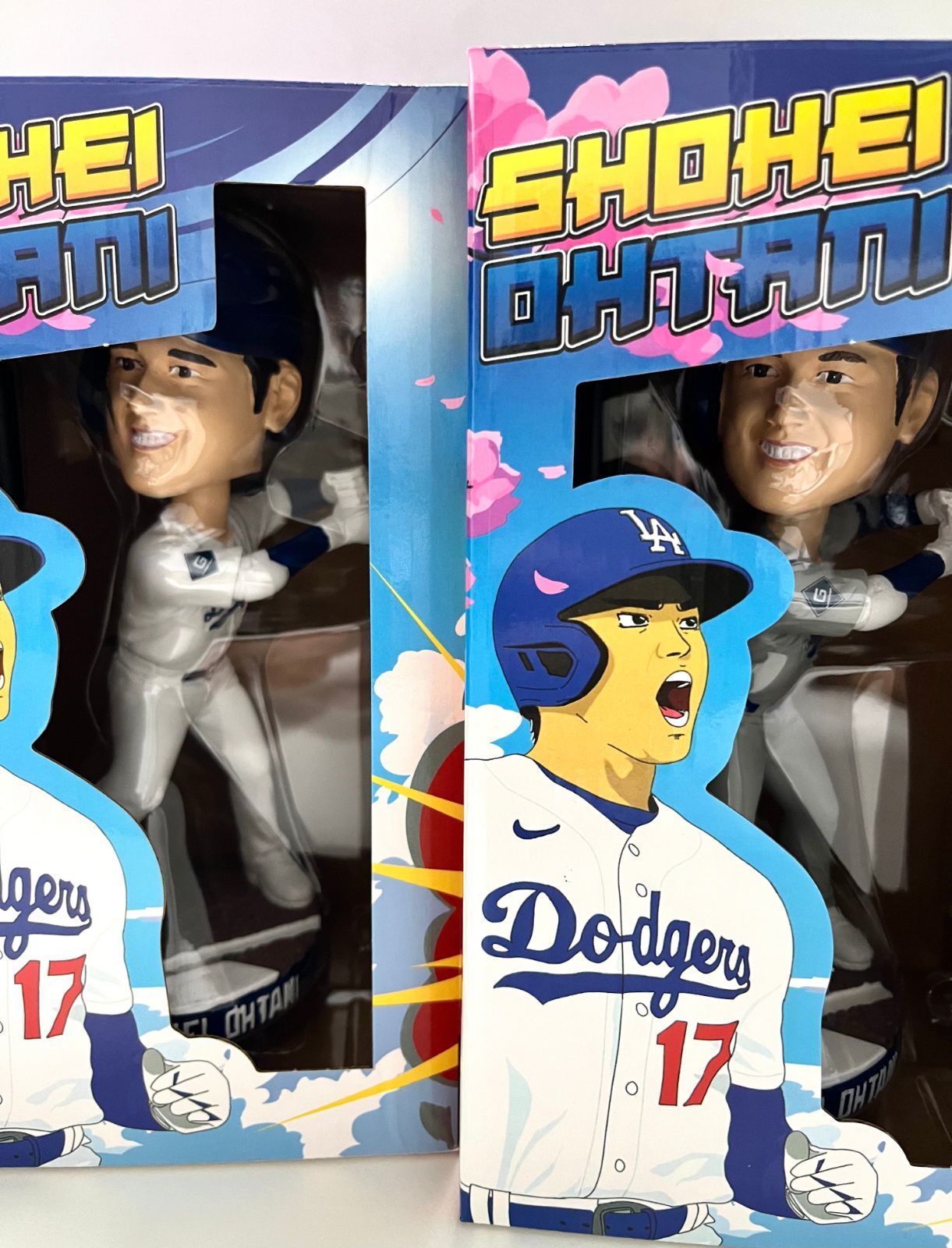レア＆プレミア 大谷翔平 ボブルヘッド ノーマル・グレー・2体