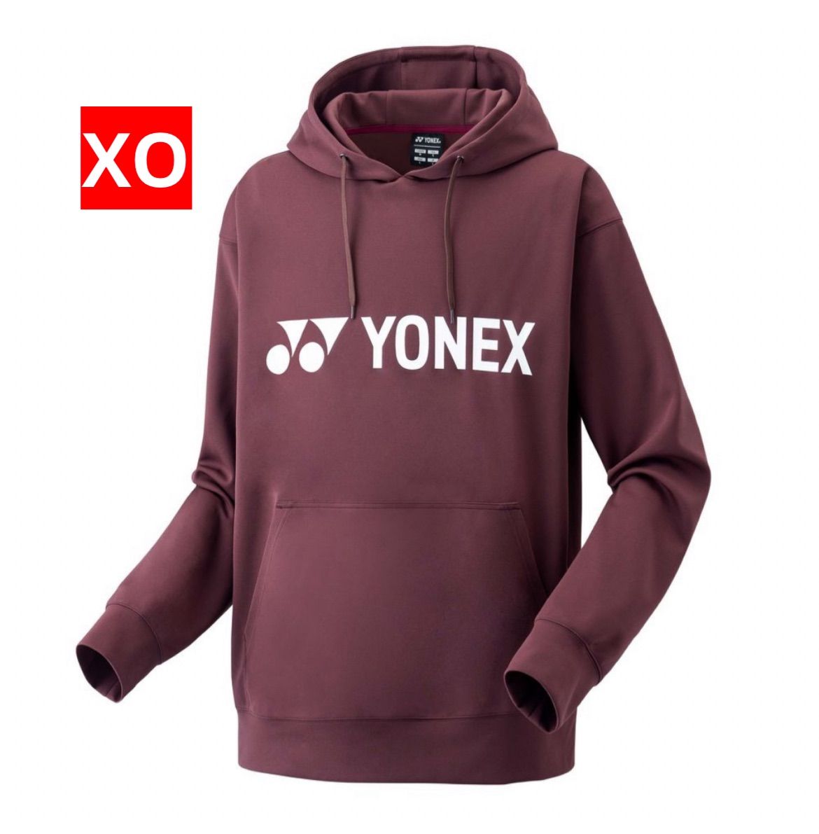 YONEX UNI パーカー 25- 26 数量 ビッグシルエット パーカー 裏起毛 ヨネックス ウエア XOサイズ