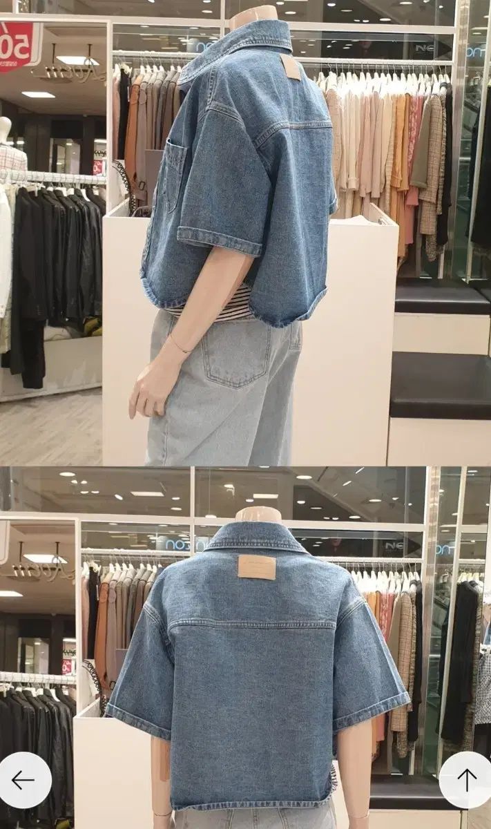 デニムジャケット ルーズフィット