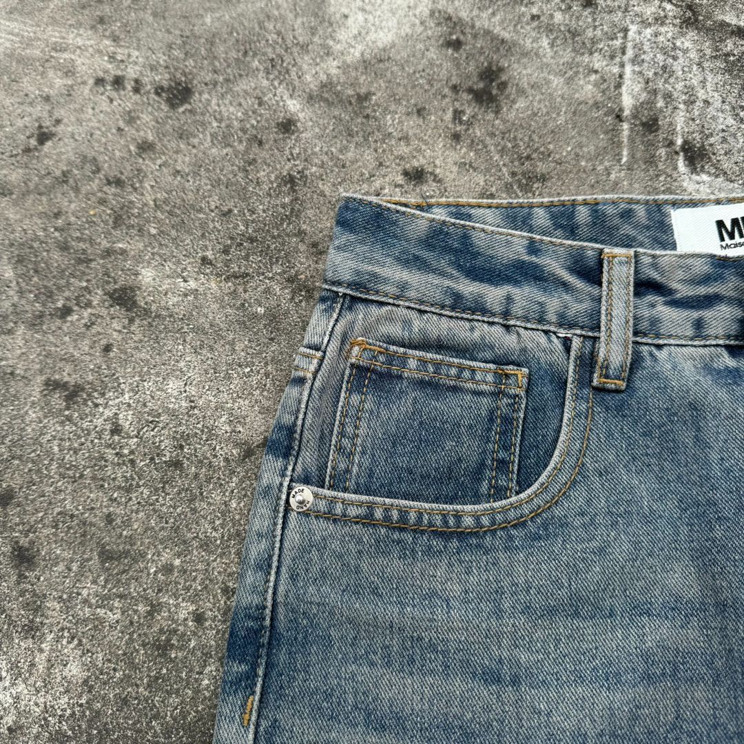 今日特価】Maison Margiela MM6 ポケット刺繍ジーンズ - メルカリ