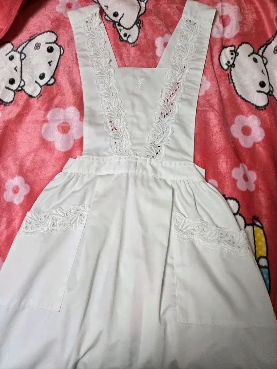 日本 ヴィンテージ YVES SAINT LAURENT イヴ サンローラン エプロン