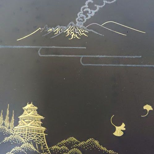 肥後象嵌 金工 熊本城 阿蘇山 純金細工 絵画 額縁 カ10下 - メルカリ