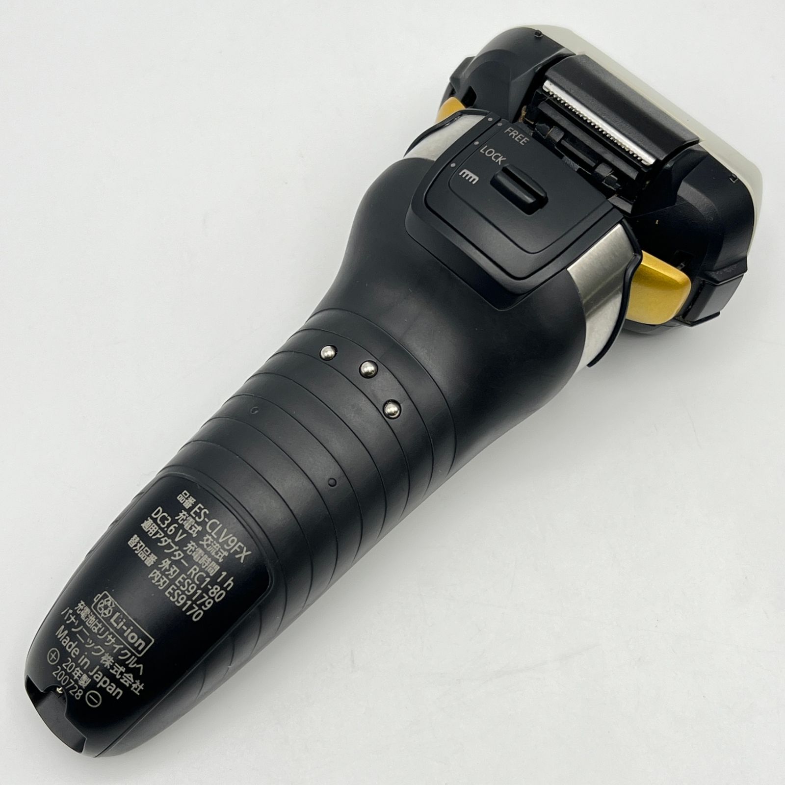 パナソニック ラムダッシュ ES-CLV9FX-S シルバー メンズシェーバー 5