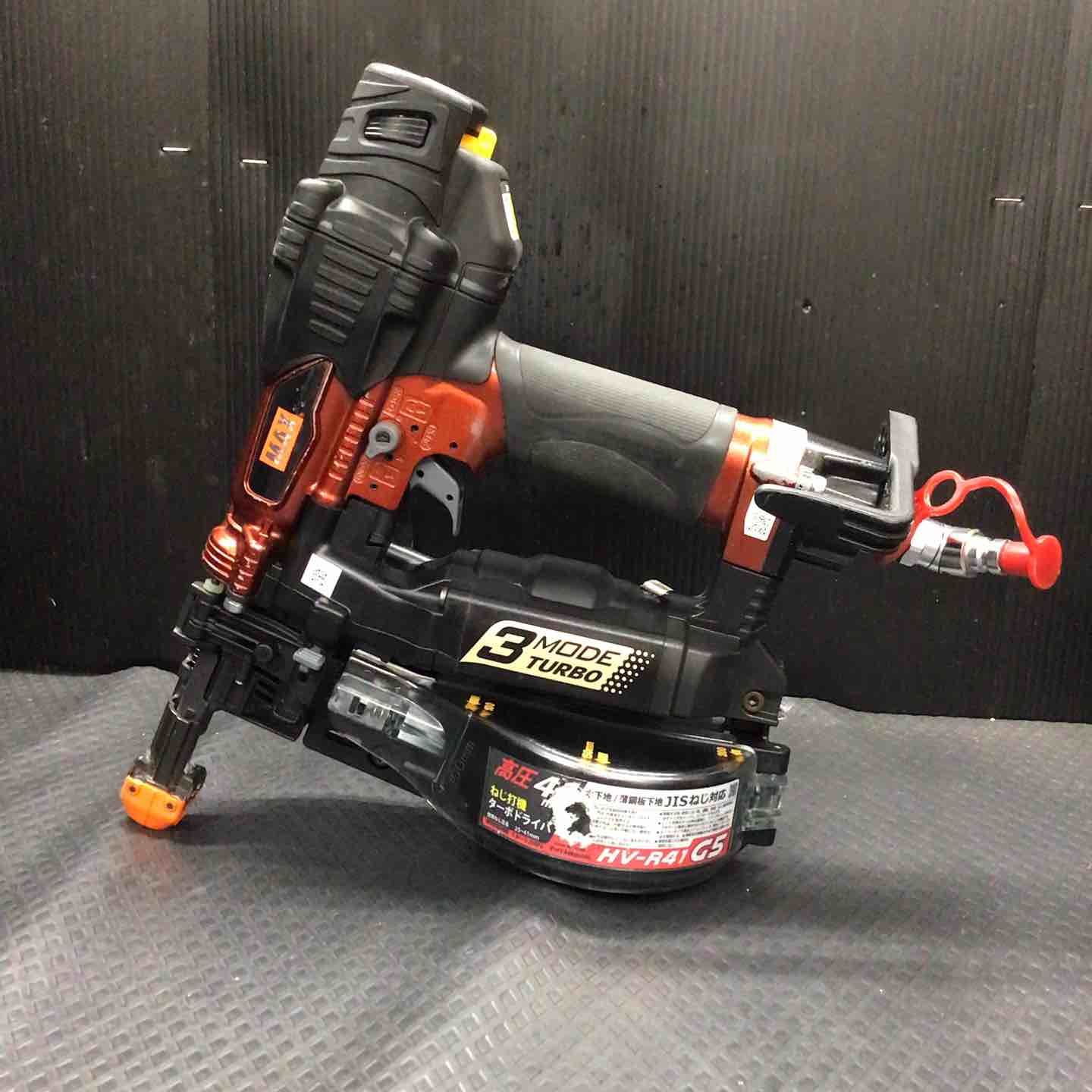 ★マックス(MAX) 高圧エアネジ打ち機 HV-R41G5-R【八潮店】 高圧エアネジ打ち機 ☆マックス(MAX) ☆マックス HV-R41G5-R八潮店 HV