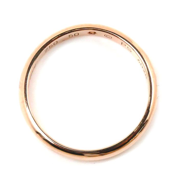 CARTIER カルティエ K18PG 1895 ウェディング 1Pダイヤ リング・指輪  