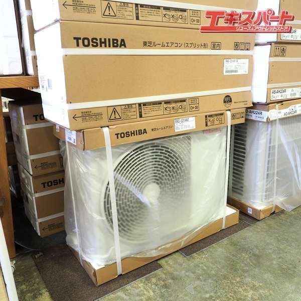 TOSHIBA|東芝 ルームエアコン RAS-2214T W |RAS-2214AT 2025年式 6畳タイプ 100V 冷房 暖房 壁掛け 戸塚店