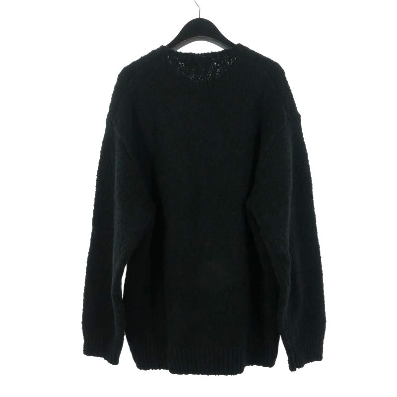 シュプリーム SUPREME 24SS Boucle Small Box Sweater スモールボックスロゴ ニット セーター L ブラック 黒 -  メルカリ