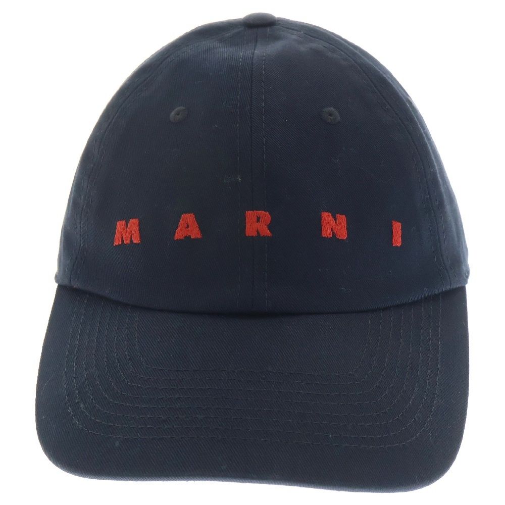 MARNI (マルニ) フロントロゴ コットン 6パネル キャップ 帽子