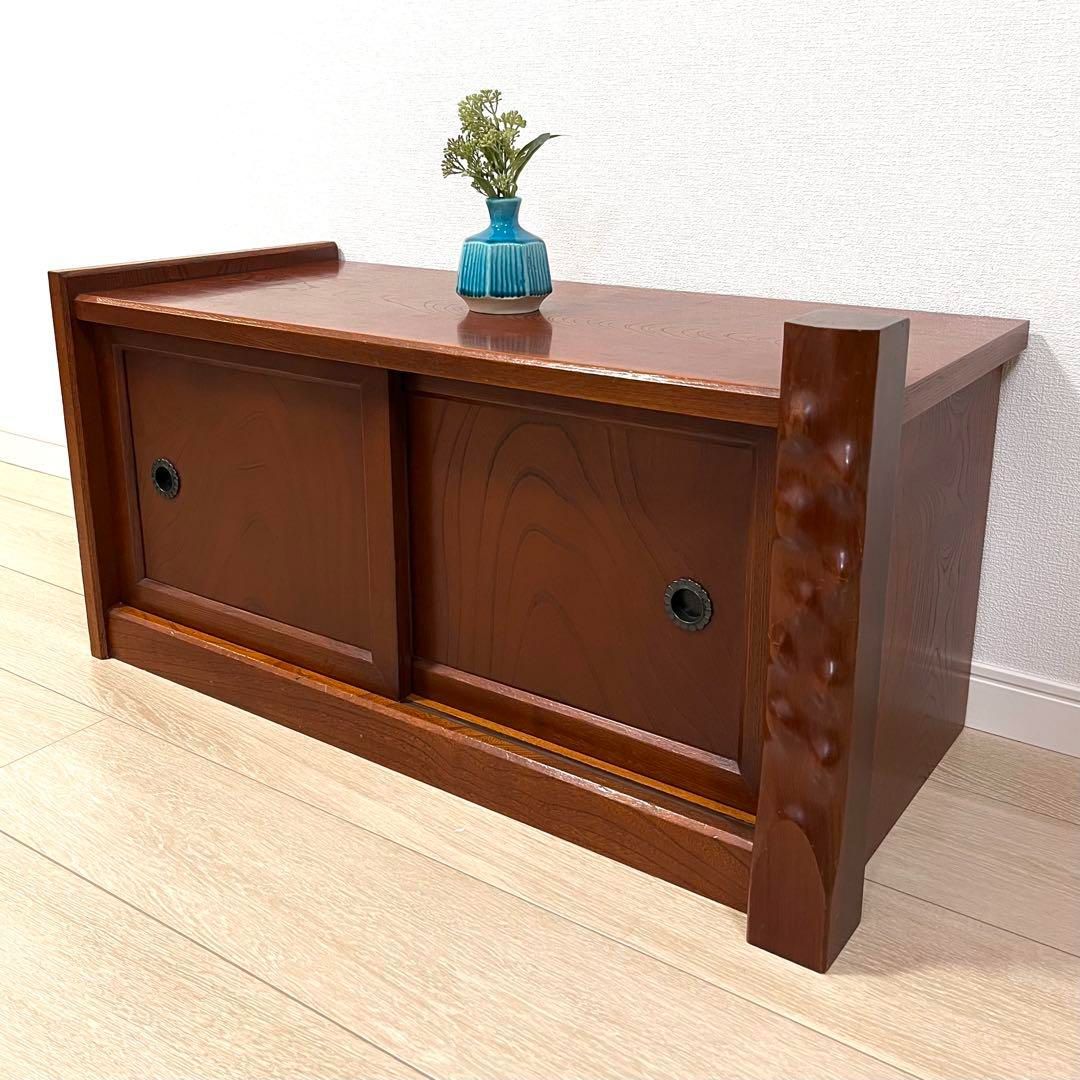 そ69 置床 置き床 茶道具 飾り台 花台 ローボード 飾台 床の間 飾り棚