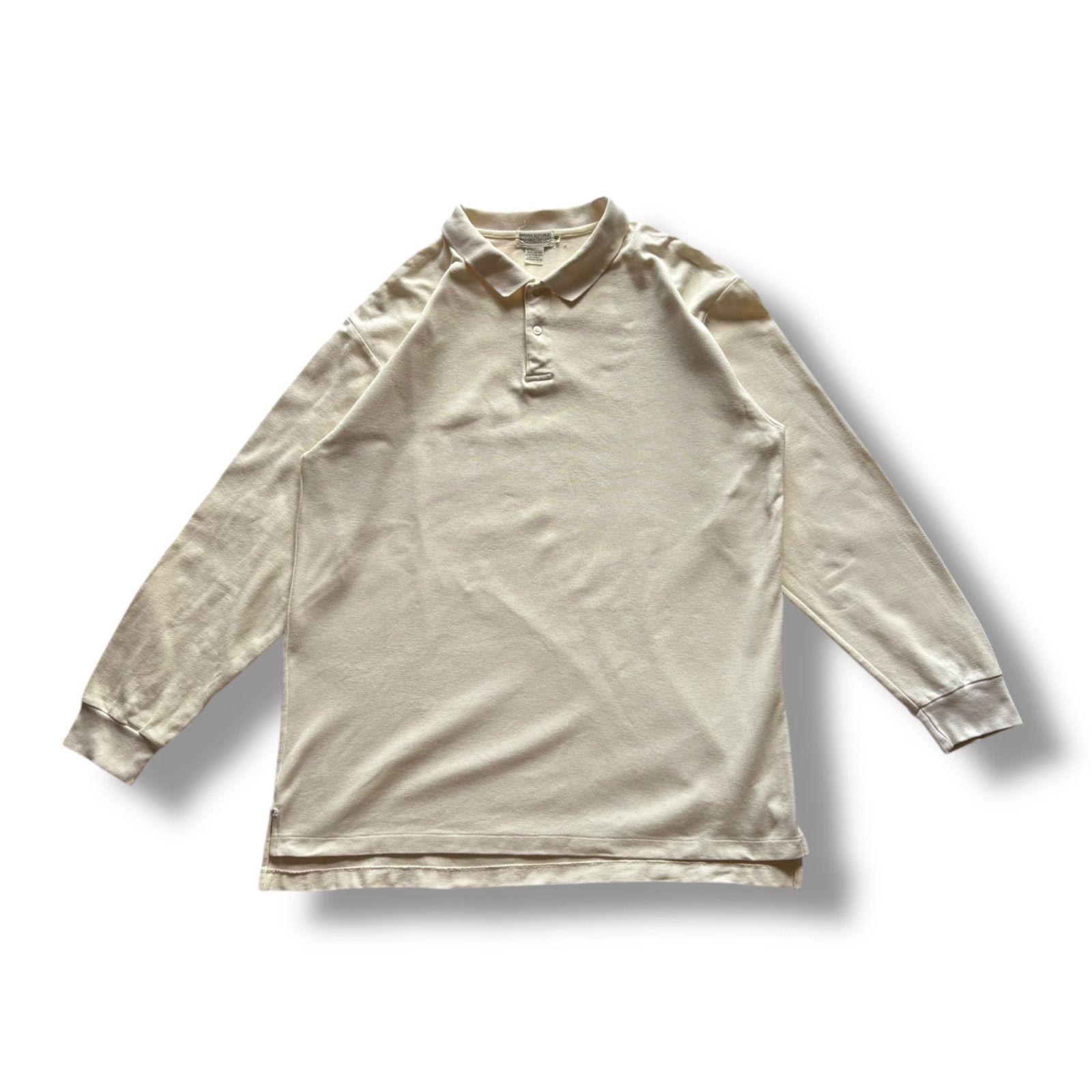 80s BANANA REPUBLIC L/S Polo Shirt バナナリパブリック ポロシャツ 