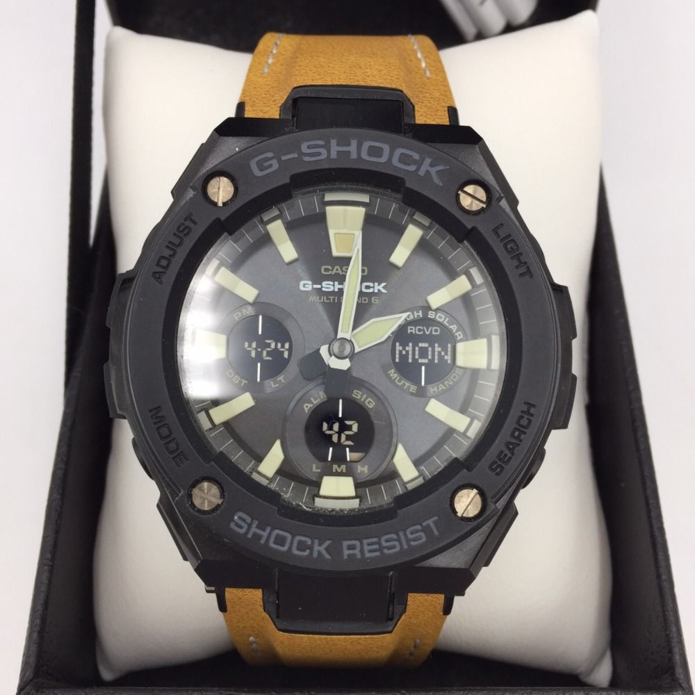 CASIO カシオ G-SHOCK GST-W120 ソーラー - メルカリ