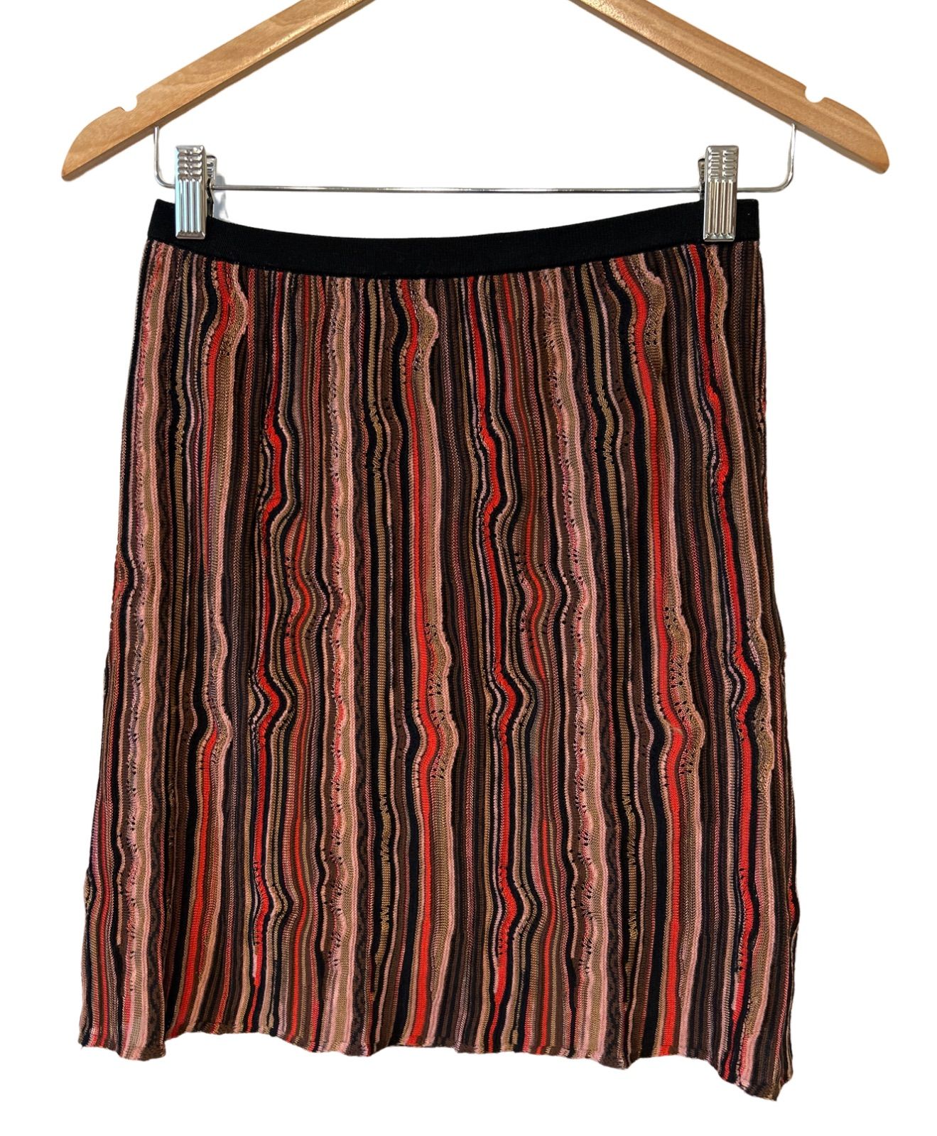 B050 MISSONI ミッソーニ ミニスカート ウエストゴム イタリア製