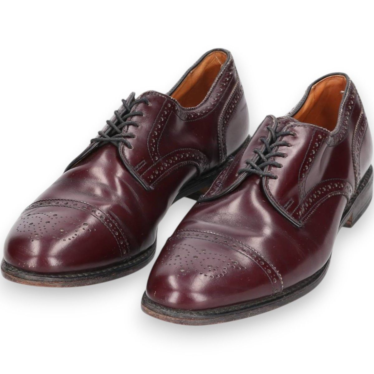 古着 アレンエドモンズ ALLEN EDMONDS Sanford ストレートチップシューズ メンズ28.5cm相当 svb001111