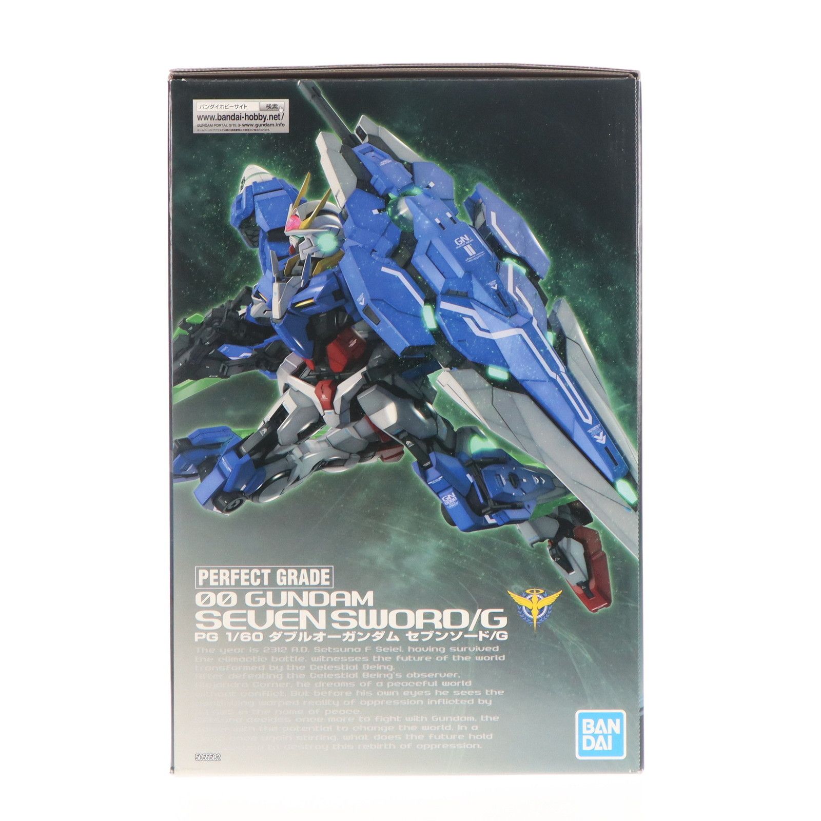 BANDAI - PG 1/60 GN-0000GNHW/7SG ダブルオーガンダム セブンソード/G 機動戦士ガンダム00V戦記(ダブルオーブイセンキ) プラモデル(5055582) バンダイスピリッツ PG 1/60 00 GUNDAM SEVEN SWORD/G REVIEW (No.154 images