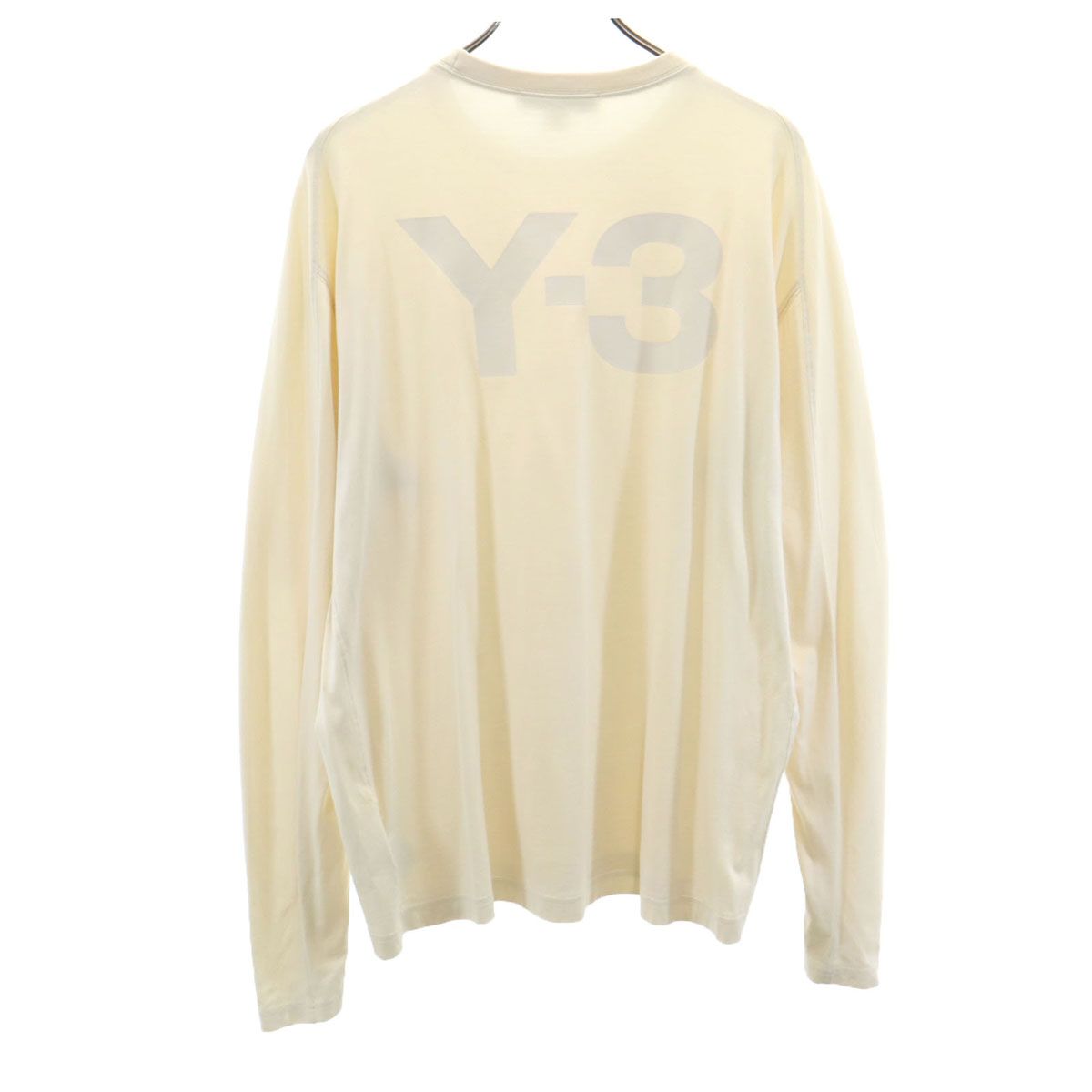 Y-3 ワイスリー アディダス コラボ バックロゴ 長袖 Tシャツ XL 