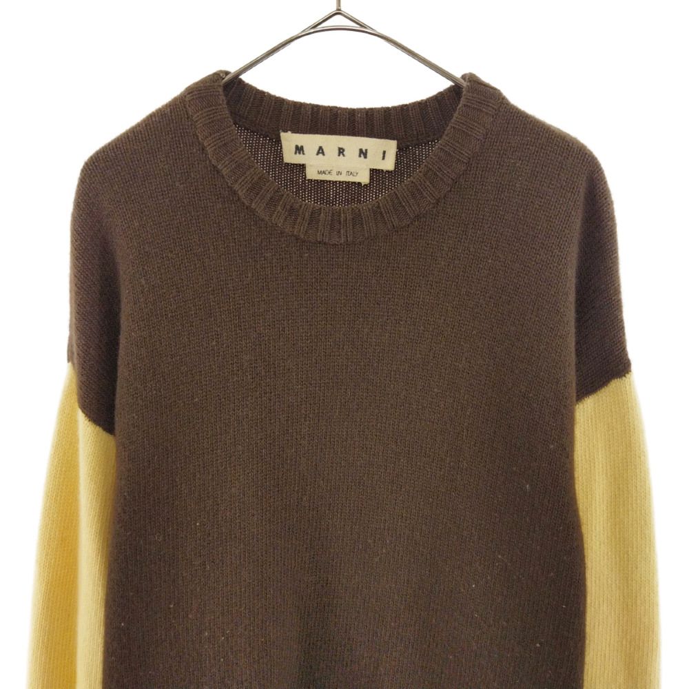 MARNI (マルニ) 19AW CRAZY PATTERN CREW NECK KNIT GCMG0096Q0 カラー 