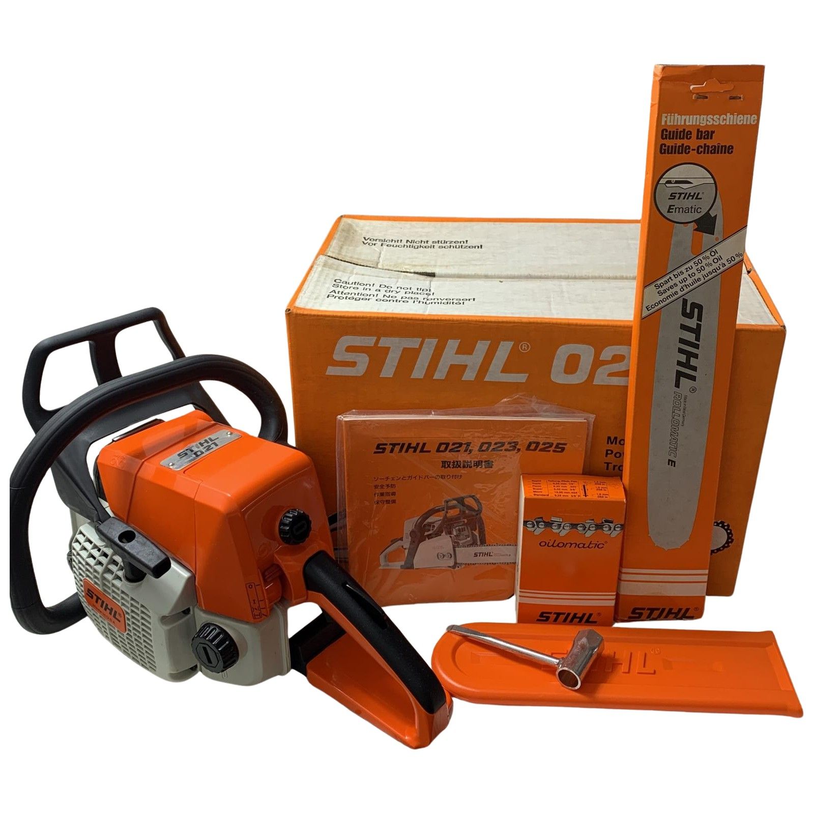 STIHL チェーンソー 021 STIHL スチール チェンソー 021 圧缩