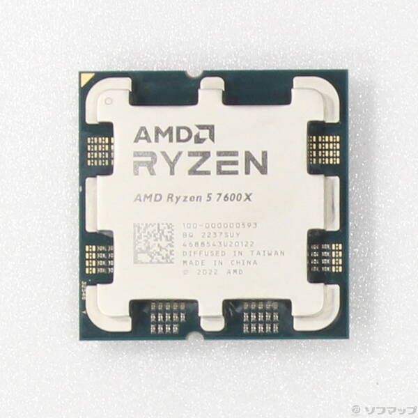 Ryzen 7600X 中古品 中古品〕 Ryzen 5 7600X 〔4.7GHz／Socket AM5〕【262】 - メルカリ