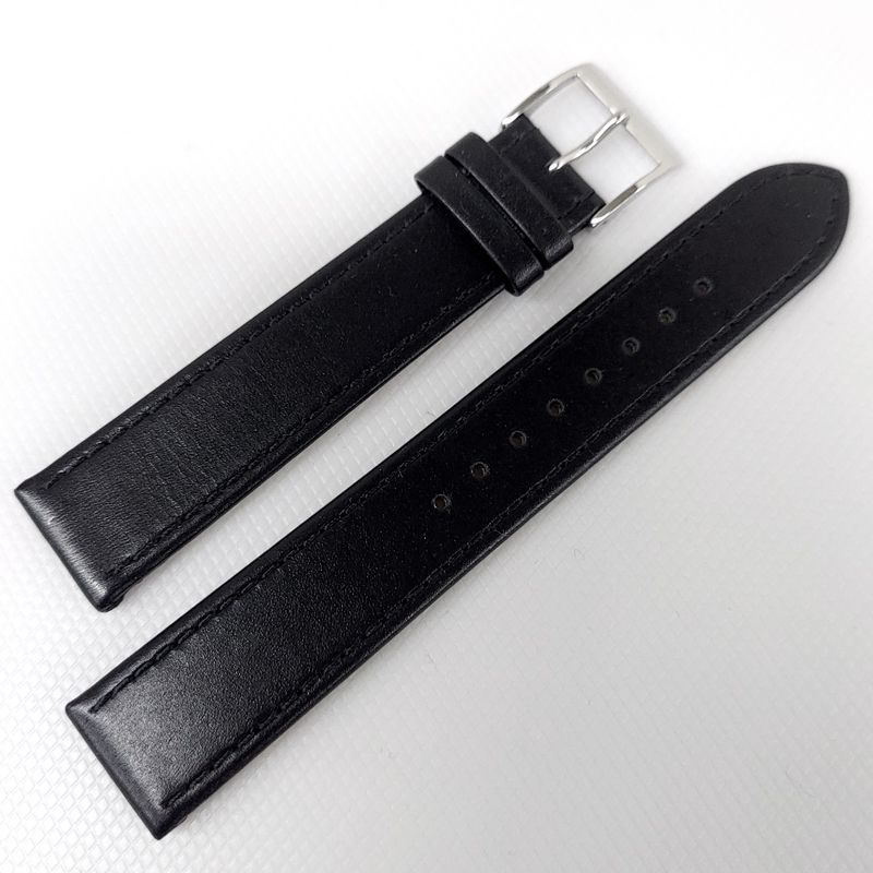 ユンハンス マックスビル用 純正 替ベルト 新品 18mm 18ミリ ブラック