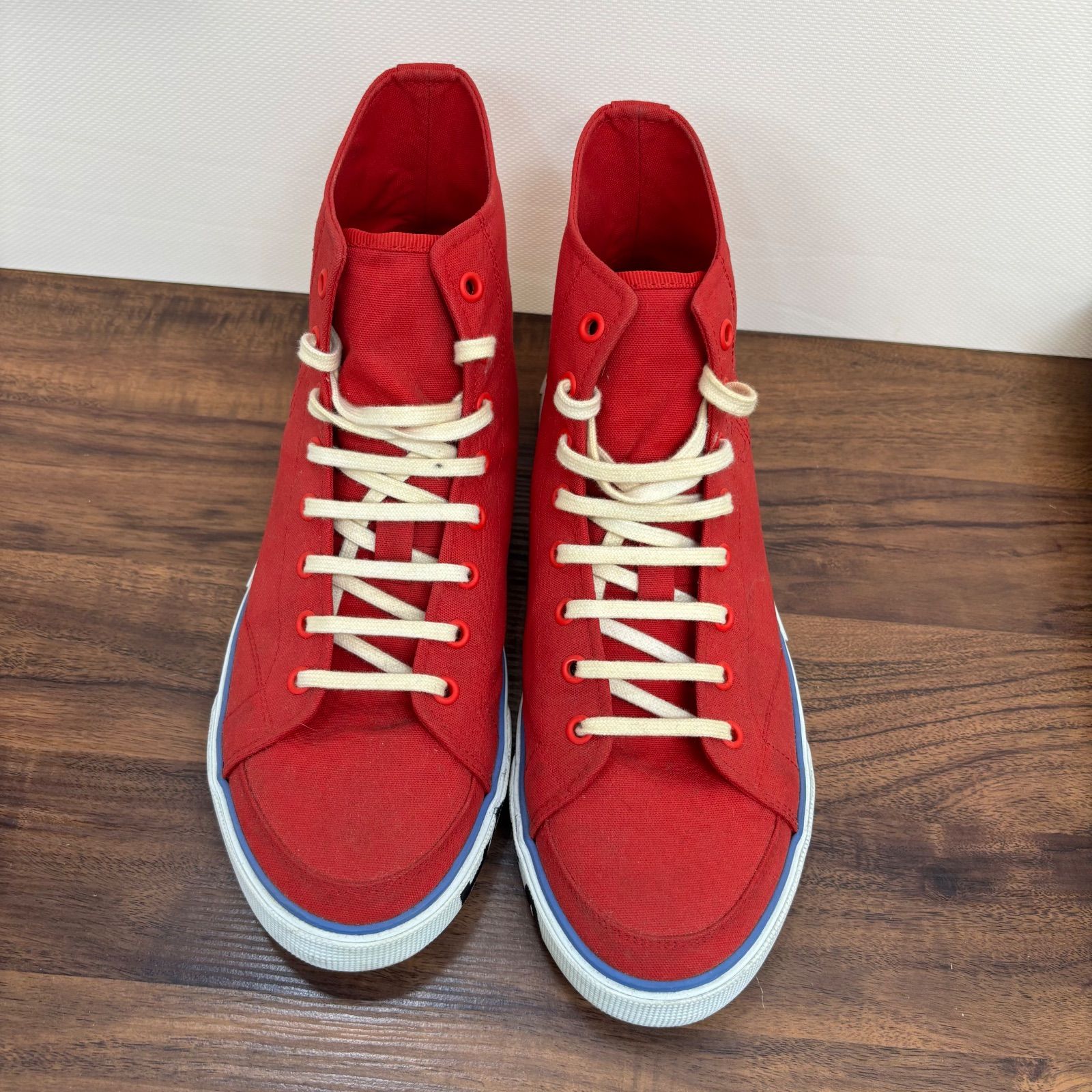 BALENCIAGA ハイカットスニーカー レッド 【公式通販】