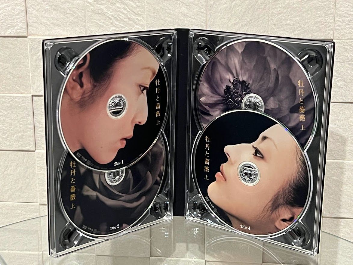 牡丹と薔薇 DVD-BOX 上 大河内奈々子, 小沢真珠