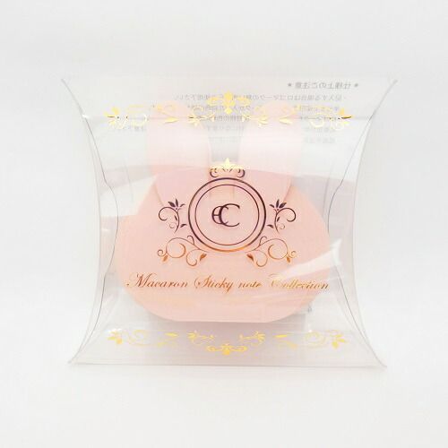 まとめ クルーシャル 付箋 マカロン付箋 ウサギ pink S180021P ×15セット