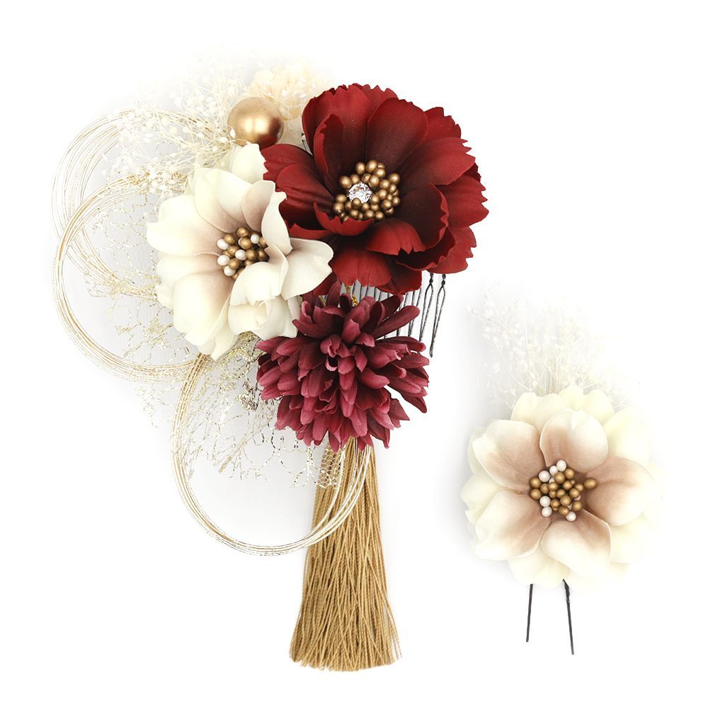 ꫛꫀꪝ【トリプルフラワー】ベビーヘアクリップ　キッズヘアクリップ　ヘアピン ꫛꫀꪝ【トリプルフラワー】ベビーヘアクリップ キッズヘアクリップ