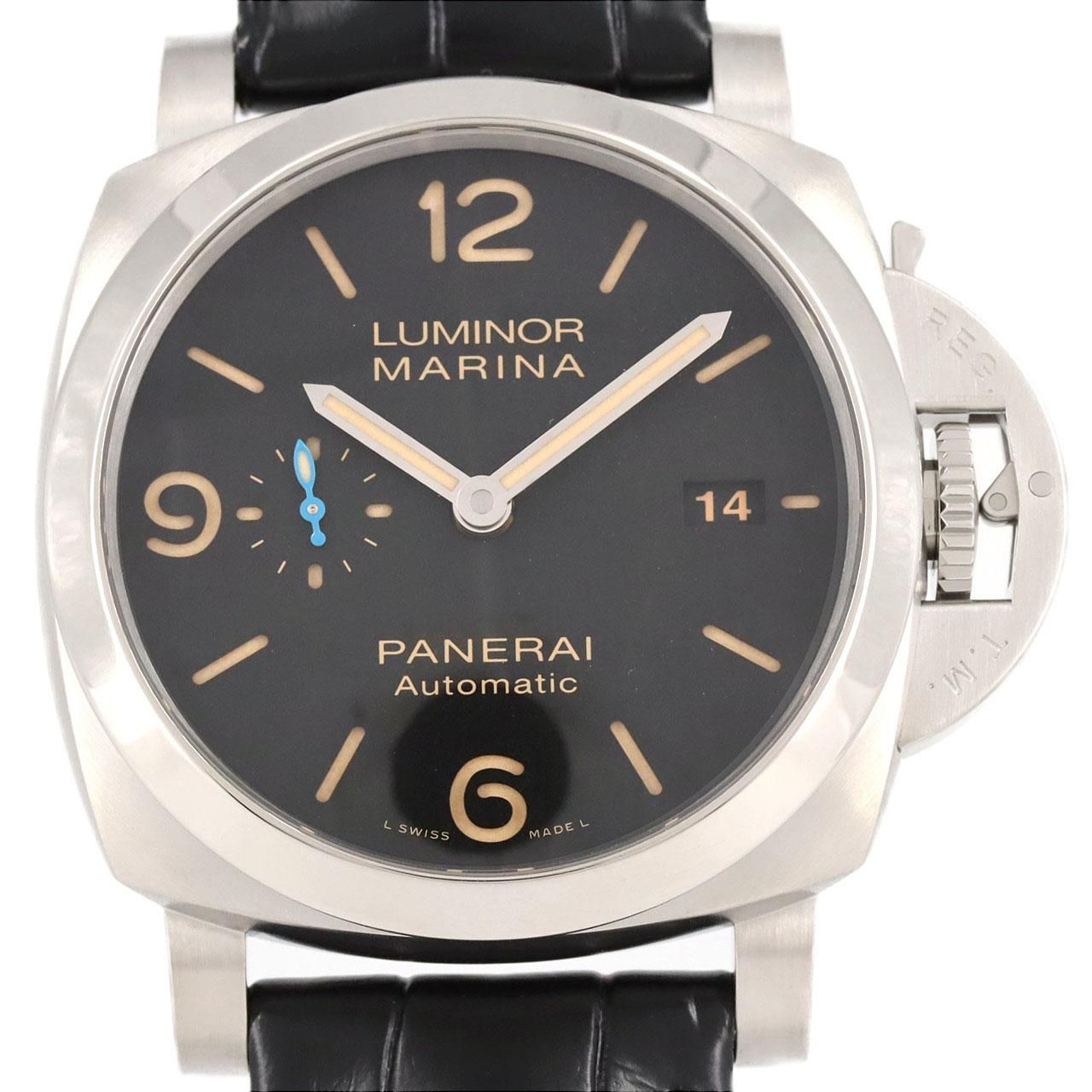 パネライ ルミノールマリーナ1950 3DAYSオートマティックアッチャイオ PAM01312 SS 自動巻