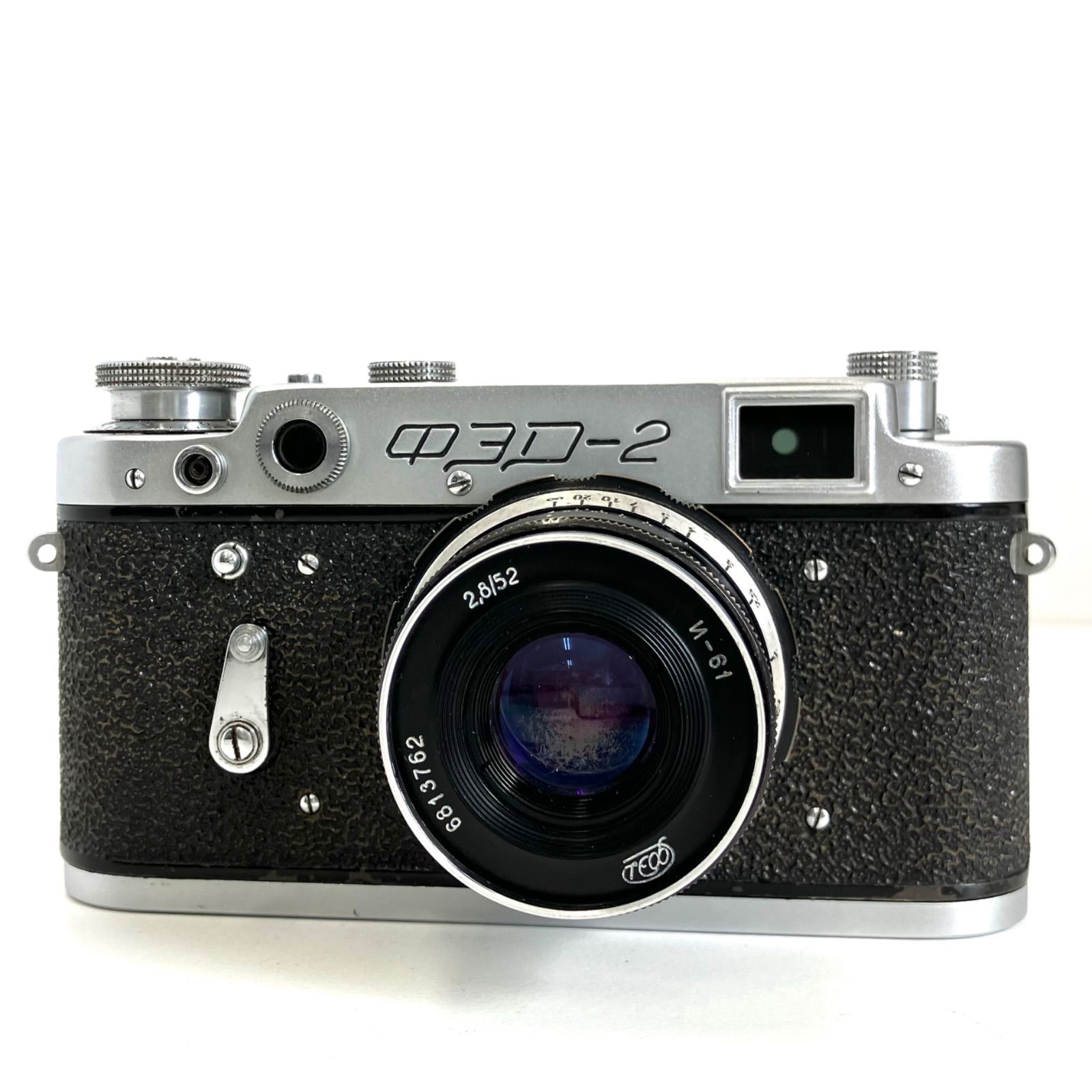 627924】 FED-2 ライカコピー レンズセット N-61 52mm f2.8 美品